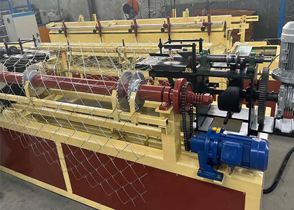 Chain Link Fence Machine